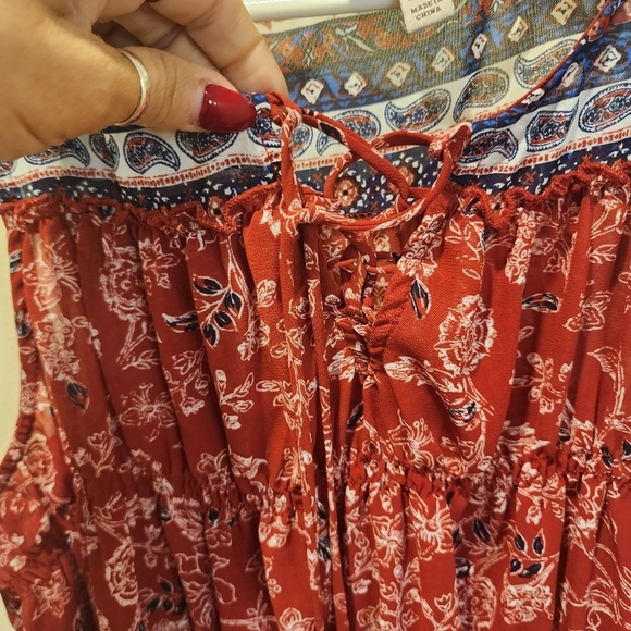 Knox ROSE sleeveless Boho floral top size XXL - Picture 10 of 13